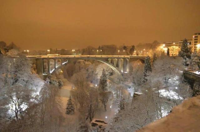 Luxembourg in Winter